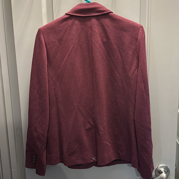 J. Crew Size 10 Maroon Blazer EUC - Picture 3 of 9
